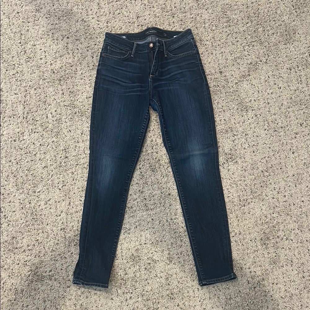 Lucky Brand Women's Dark Indigo Skinny Jeans